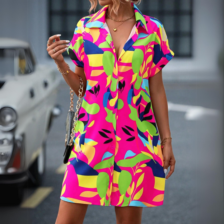 Avalance™| Clara Colourful Dress