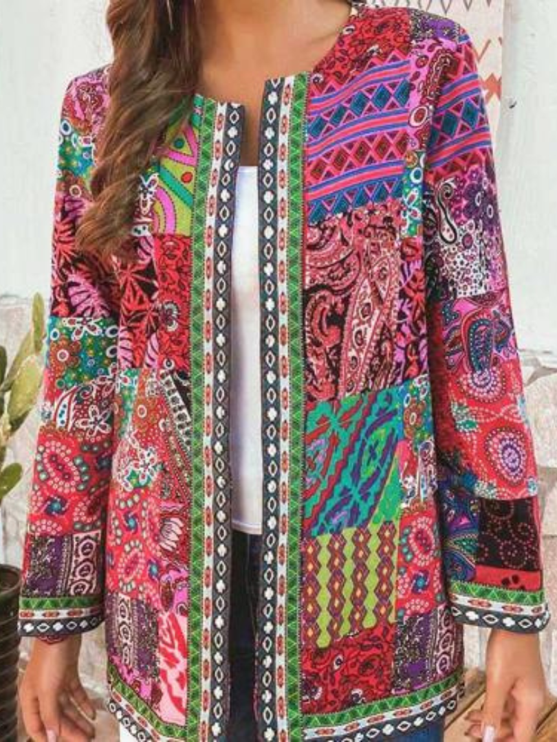 ZOYA™  ELEGANT RETRO ETHNIC CARDIGAN