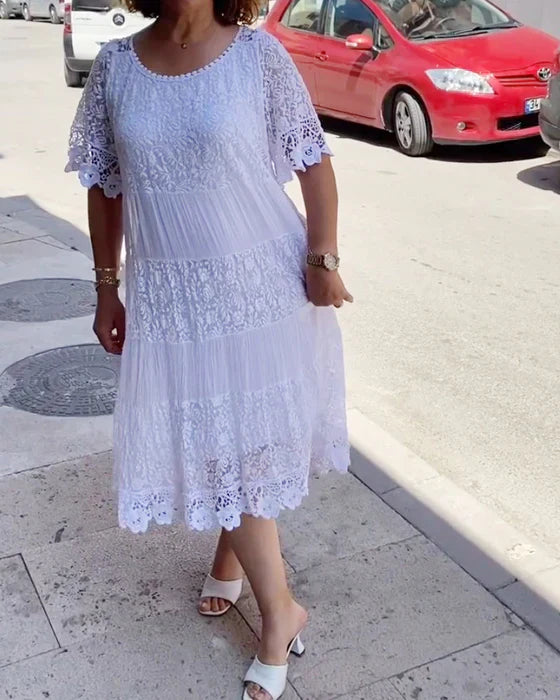 ANNE - CASUAL LACE DRESS