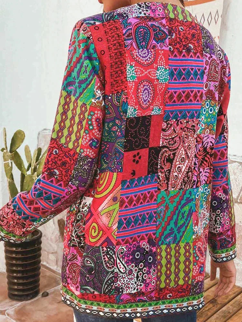 ZOYA™  ELEGANT RETRO ETHNIC CARDIGAN