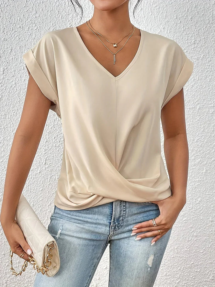 LAYLA | Graceful Drape Top