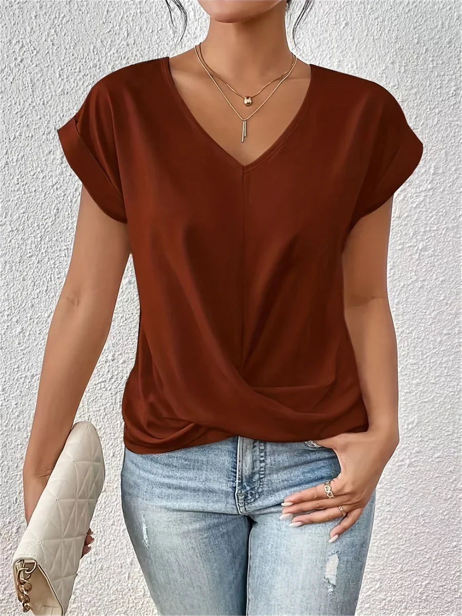 LAYLA | Graceful Drape Top