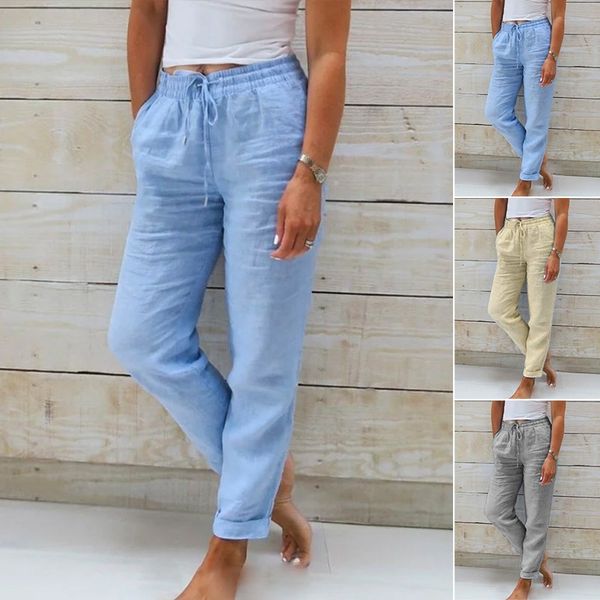 Isla™ | Relaxed Fit Linen Joggers