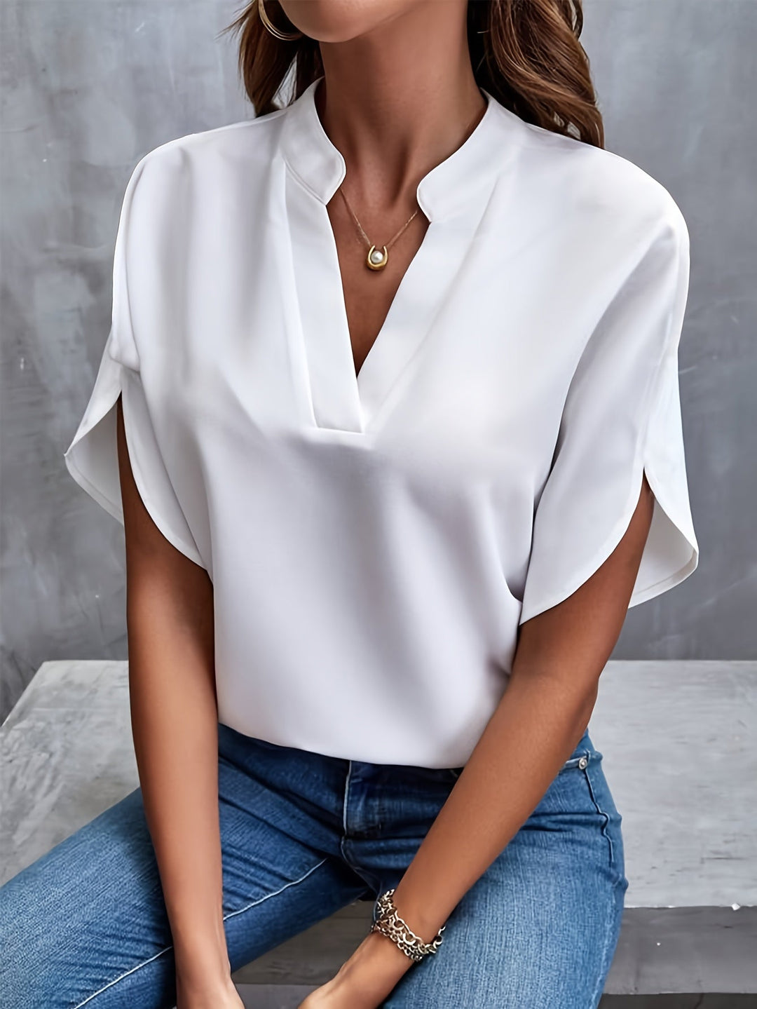 Mina™ - Luxurious Elegant Blouse