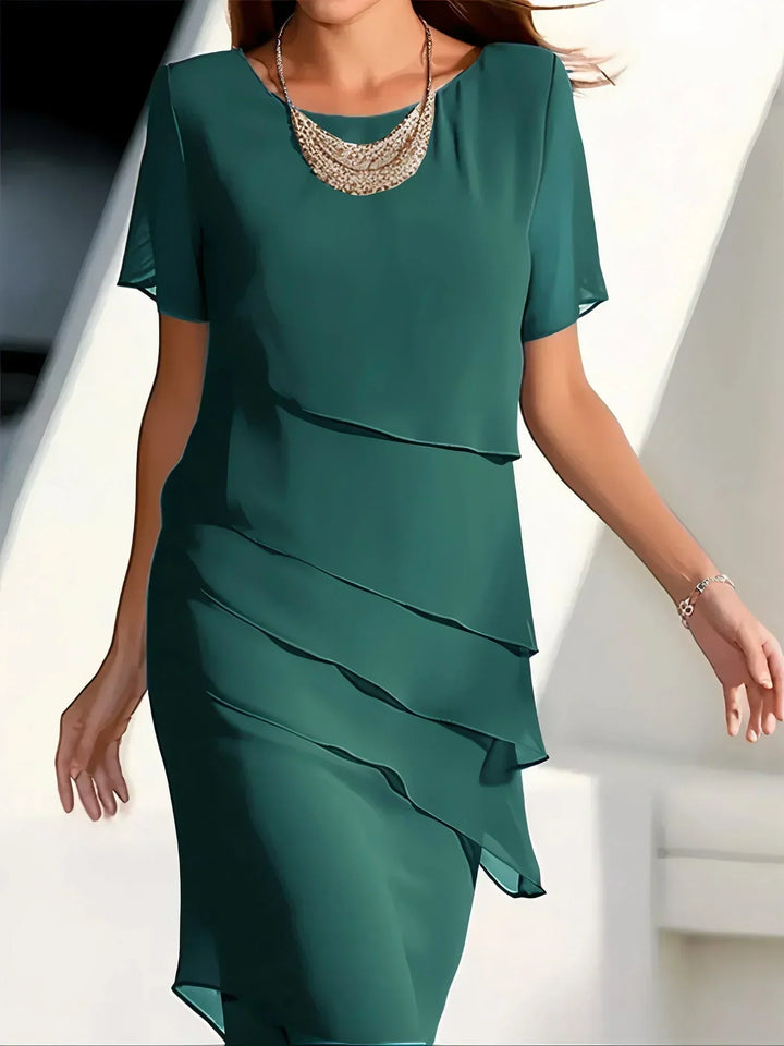 Keith - Elegant dress with belly coverage