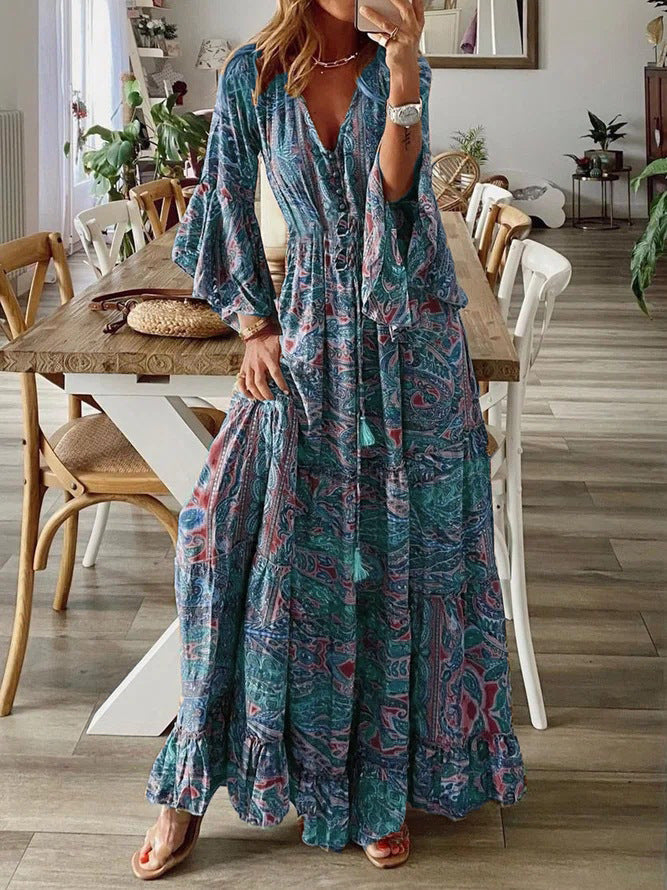 Yvonne Boho Maxi Dress