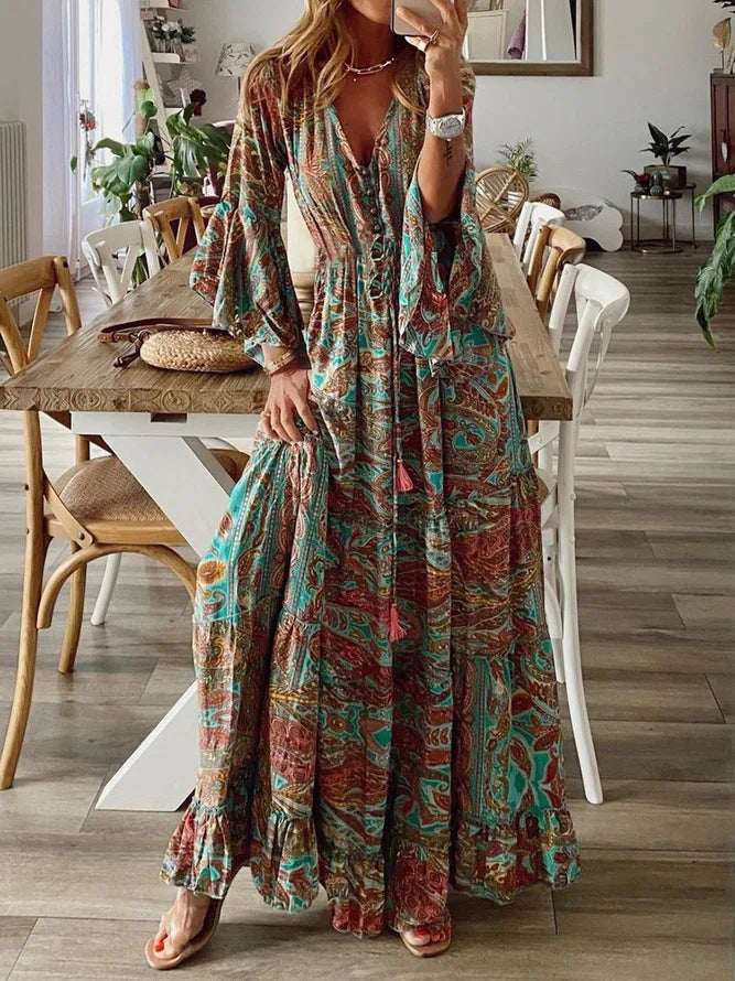 Yvonne Boho Maxi Dress