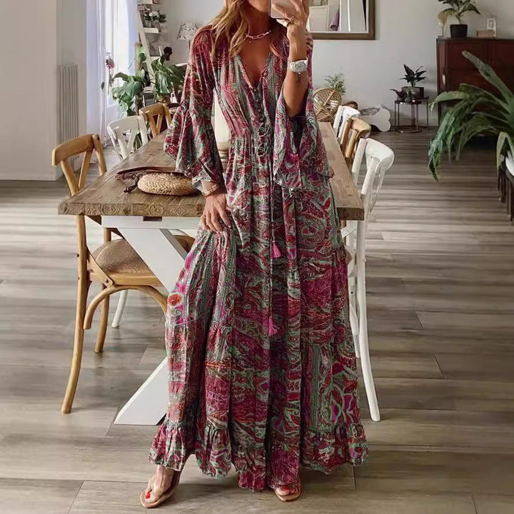 Yvonne Boho Maxi Dress