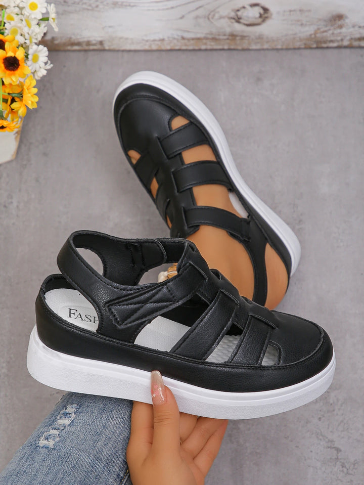 KAYLA - CLOSED-TOE SNEAKER SANDALS