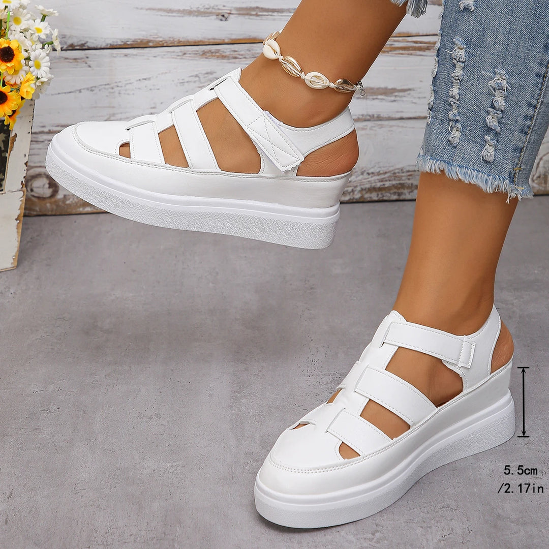 KAYLA - CLOSED-TOE SNEAKER SANDALS