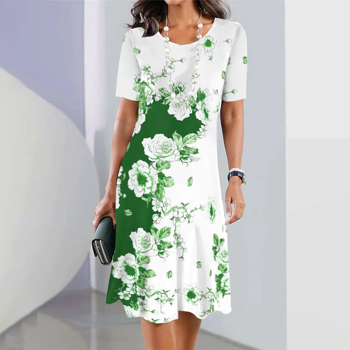 MELANY™ - Colourful Floral Dress