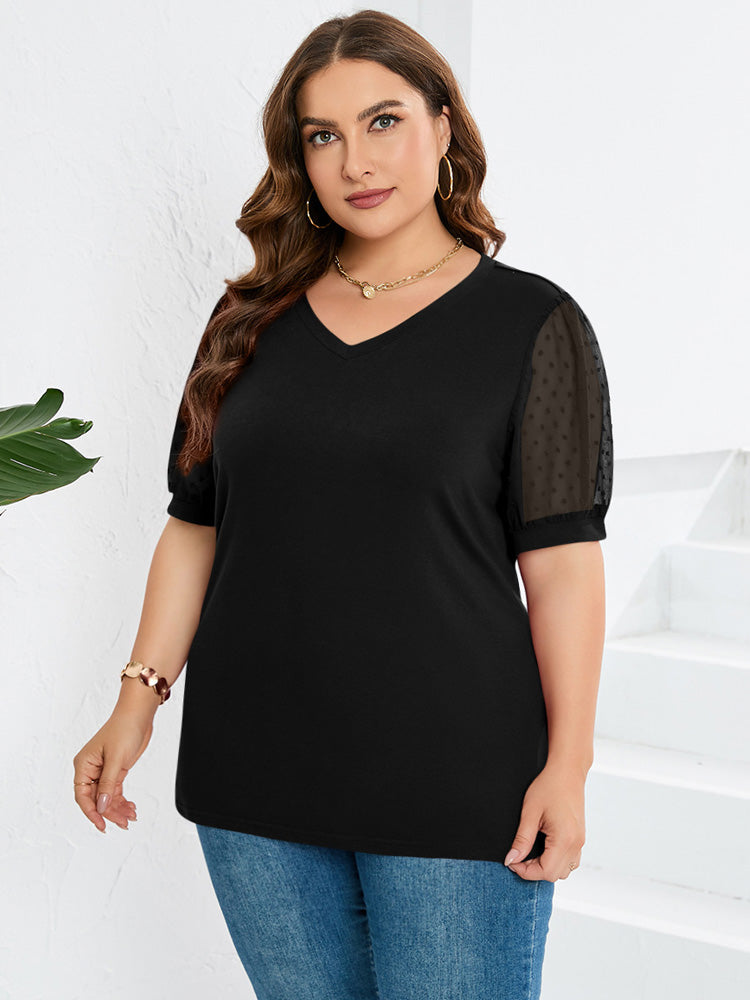 ANNA - Elegant Top With V-neck