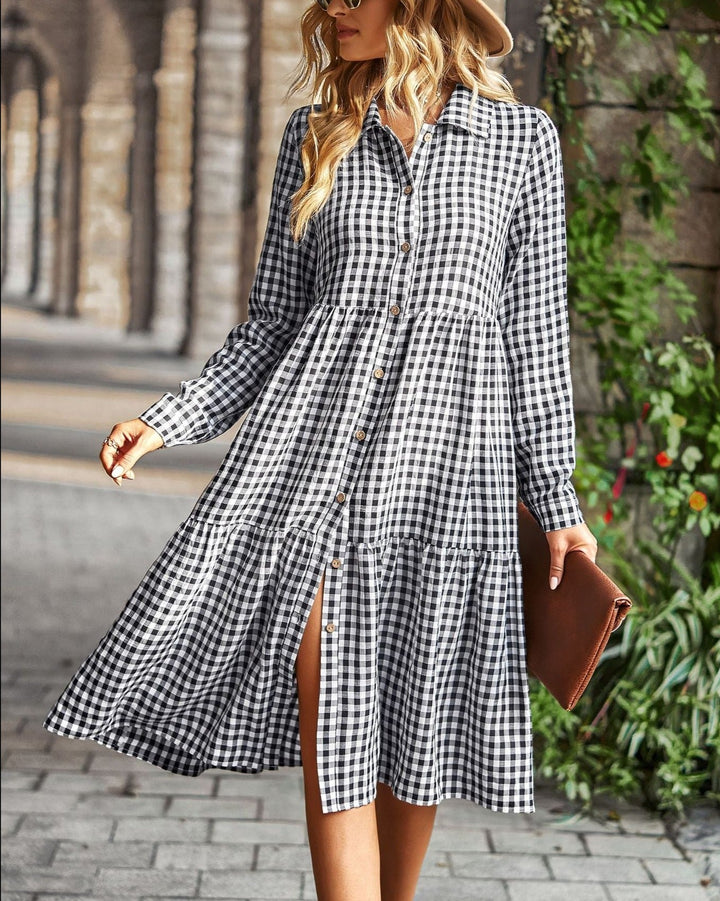 SAMMY | CASUAL PLAID DRESS