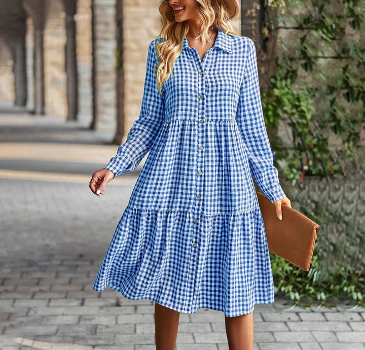 SAMMY | CASUAL PLAID DRESS