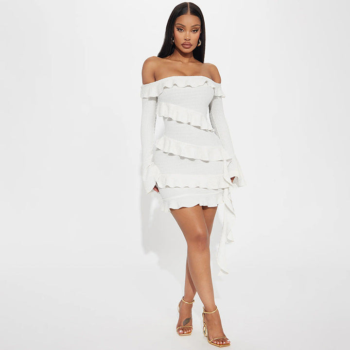 Tammy | Ruffled Fitted Dress