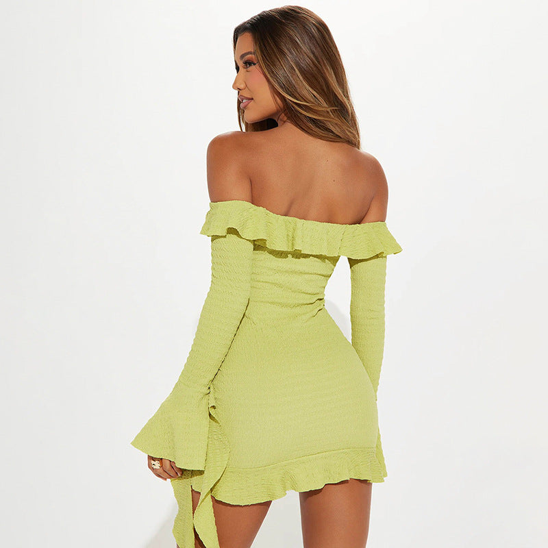 Tammy | Ruffled Fitted Dress