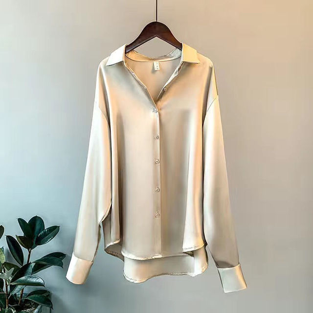 SATIN WOMEN'S SHIRT - Elegance in Every Thread