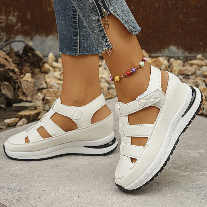 NICOLE - CLOSED-TOE SNEAKER SANDALS