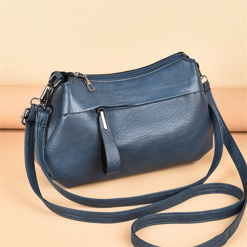 Classic Leather Crossbody Bag